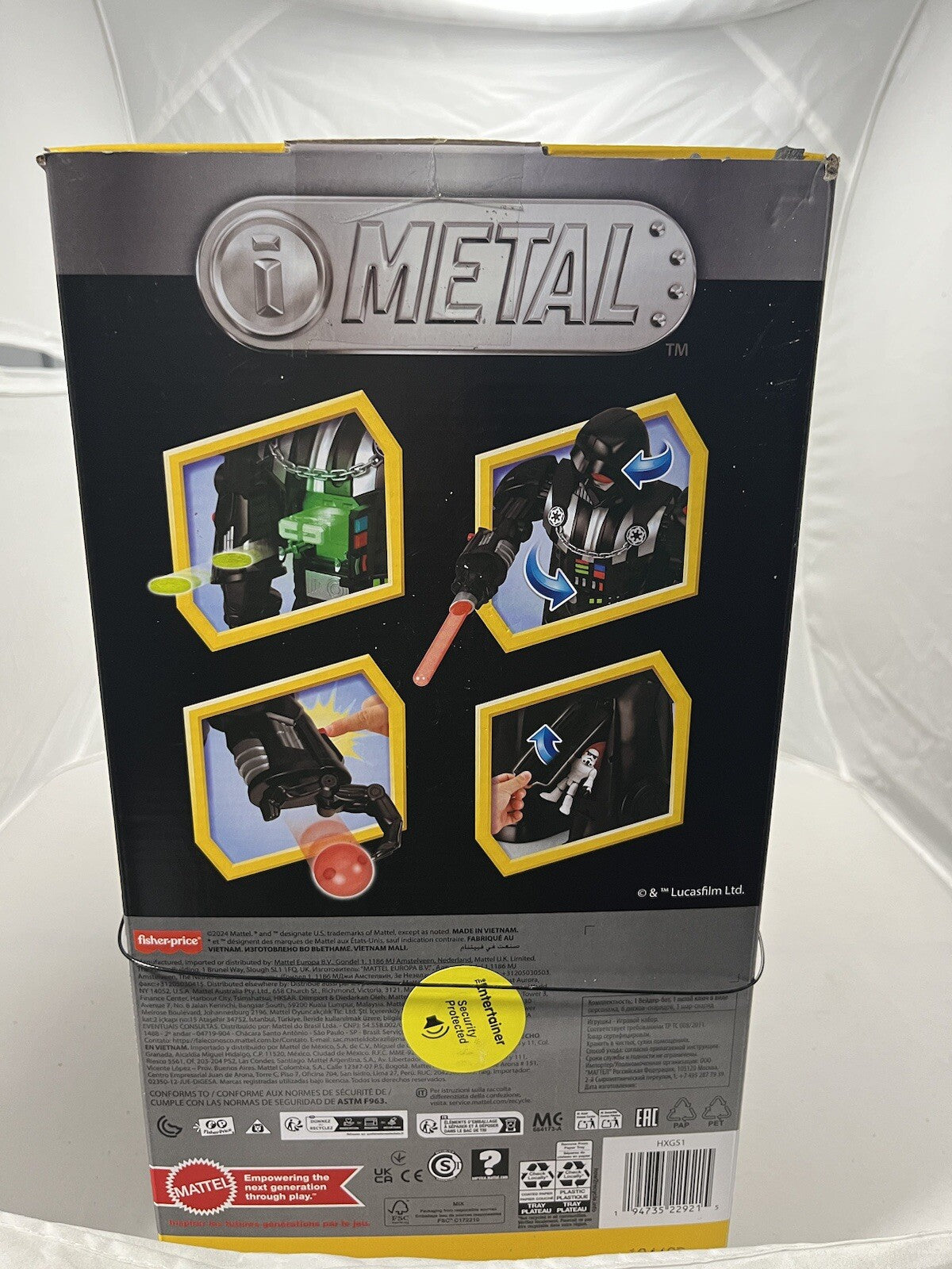 Fisher-Price Imaginext Star Wars Darth Vader Bot Playset with Light & Sound