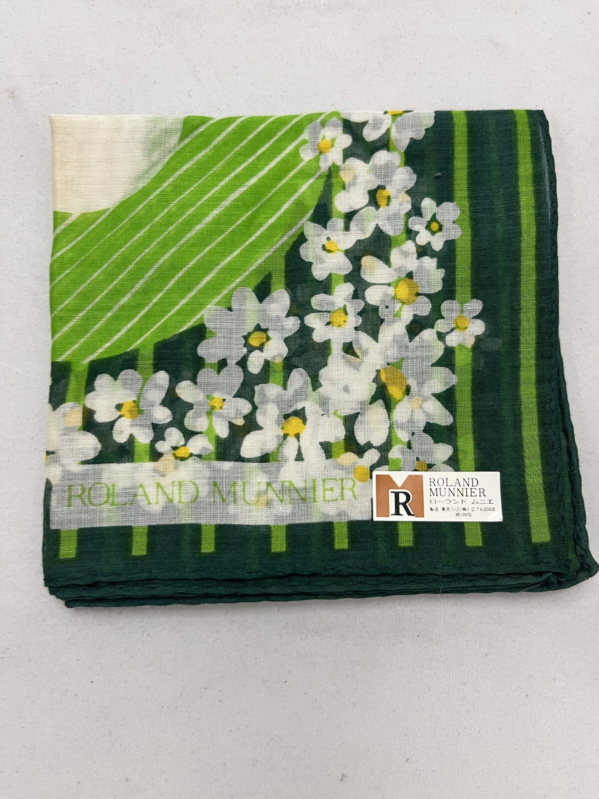 ROLAND MUNNIER Handkerchief 44cm  