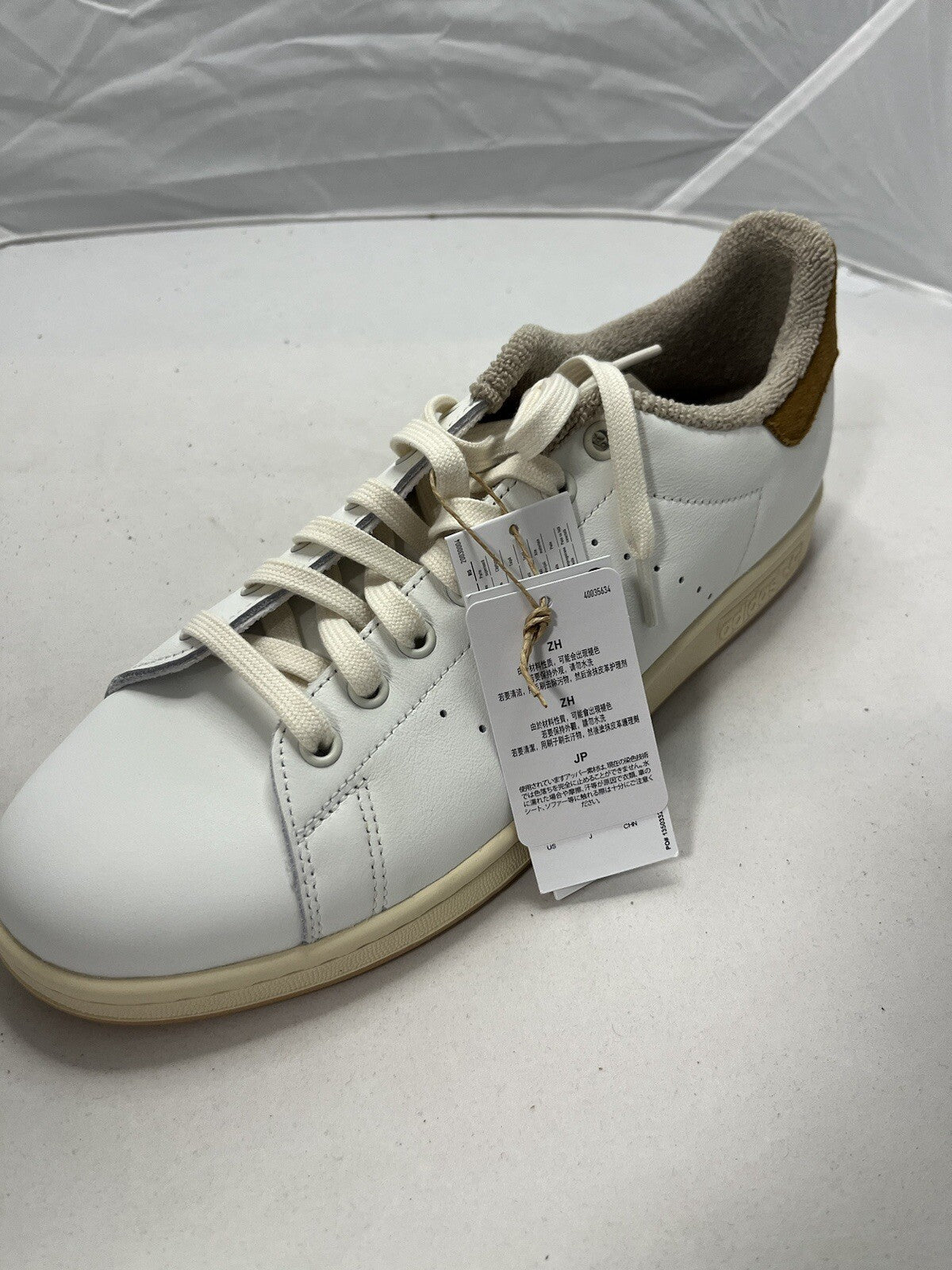 Adidas Stan Smith UnisexTrainers (Cwhite/Brostr/Cwhite) UK Size 10.5