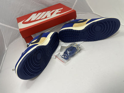 Nike Dunk Low LX ‘blue Suede’ Sneakers - DV7411-400 - Size UK 9.5