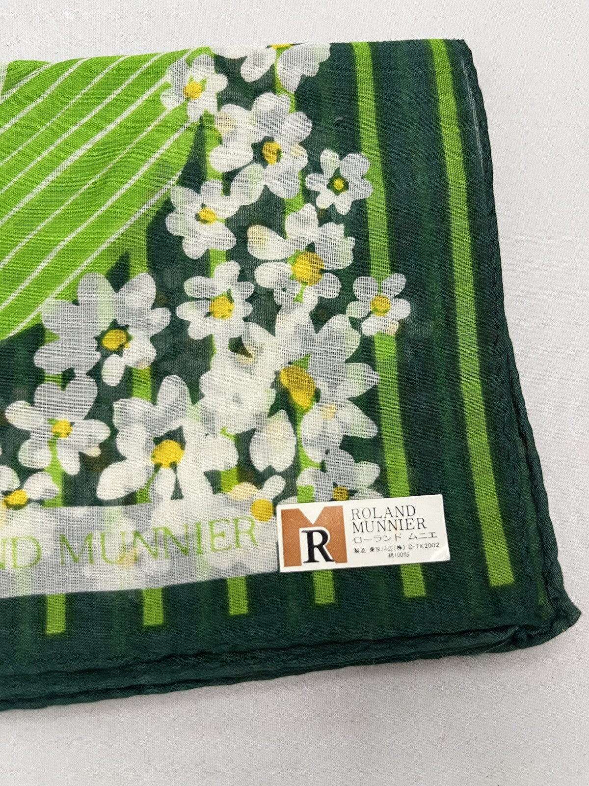 ROLAND MUNNIER Handkerchief 44cm  