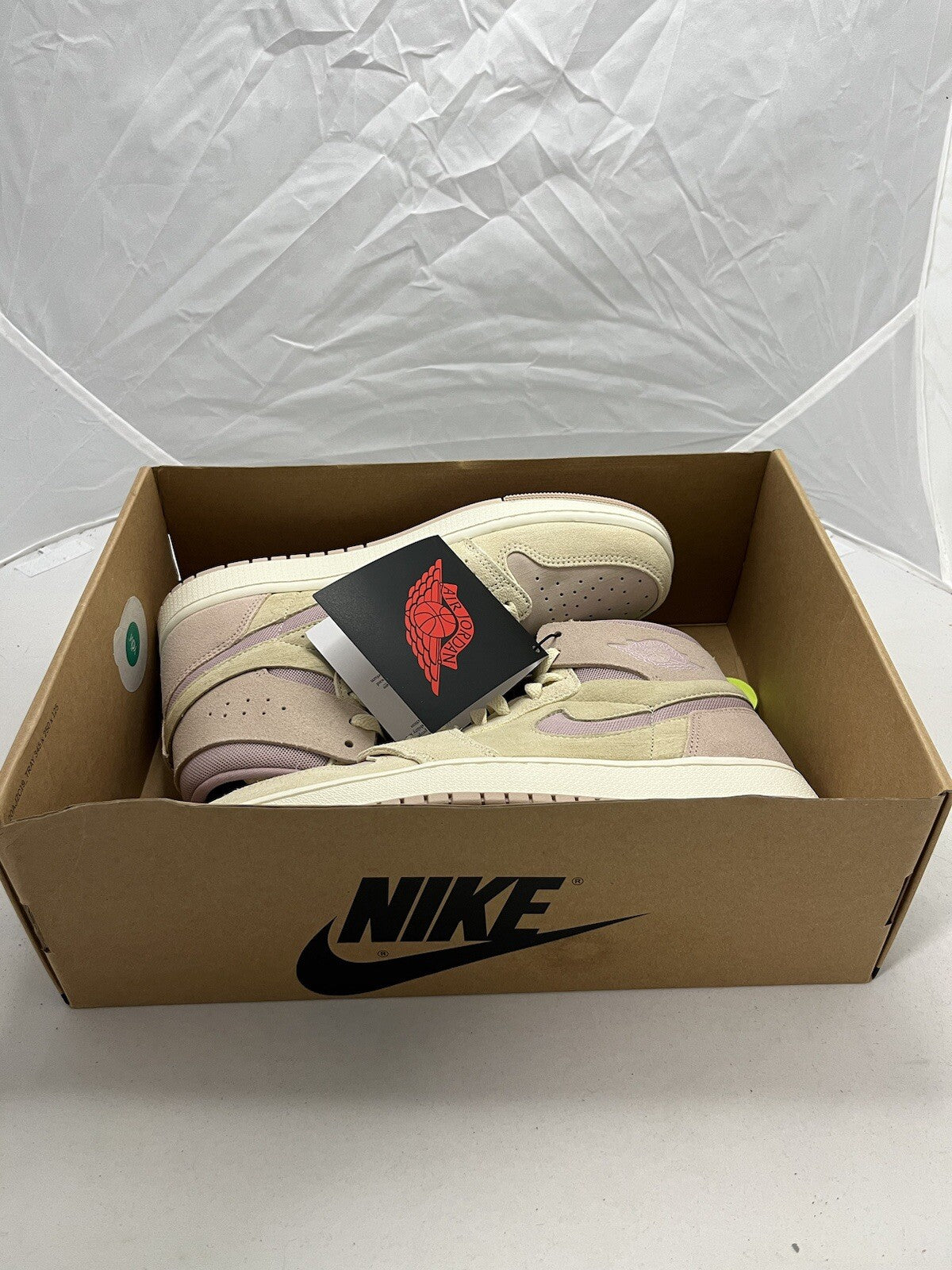 Nike Air Jordan 1 High Zoom CMFT 2 Muslin Plum Chalk UK 8.5 /EUR 43 DV1305-100