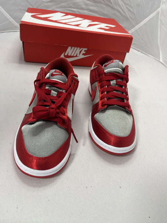 NIKE WMNS DUNK LOW Red SATIN UNLV' - Brand New (with Box) Size 4Uk