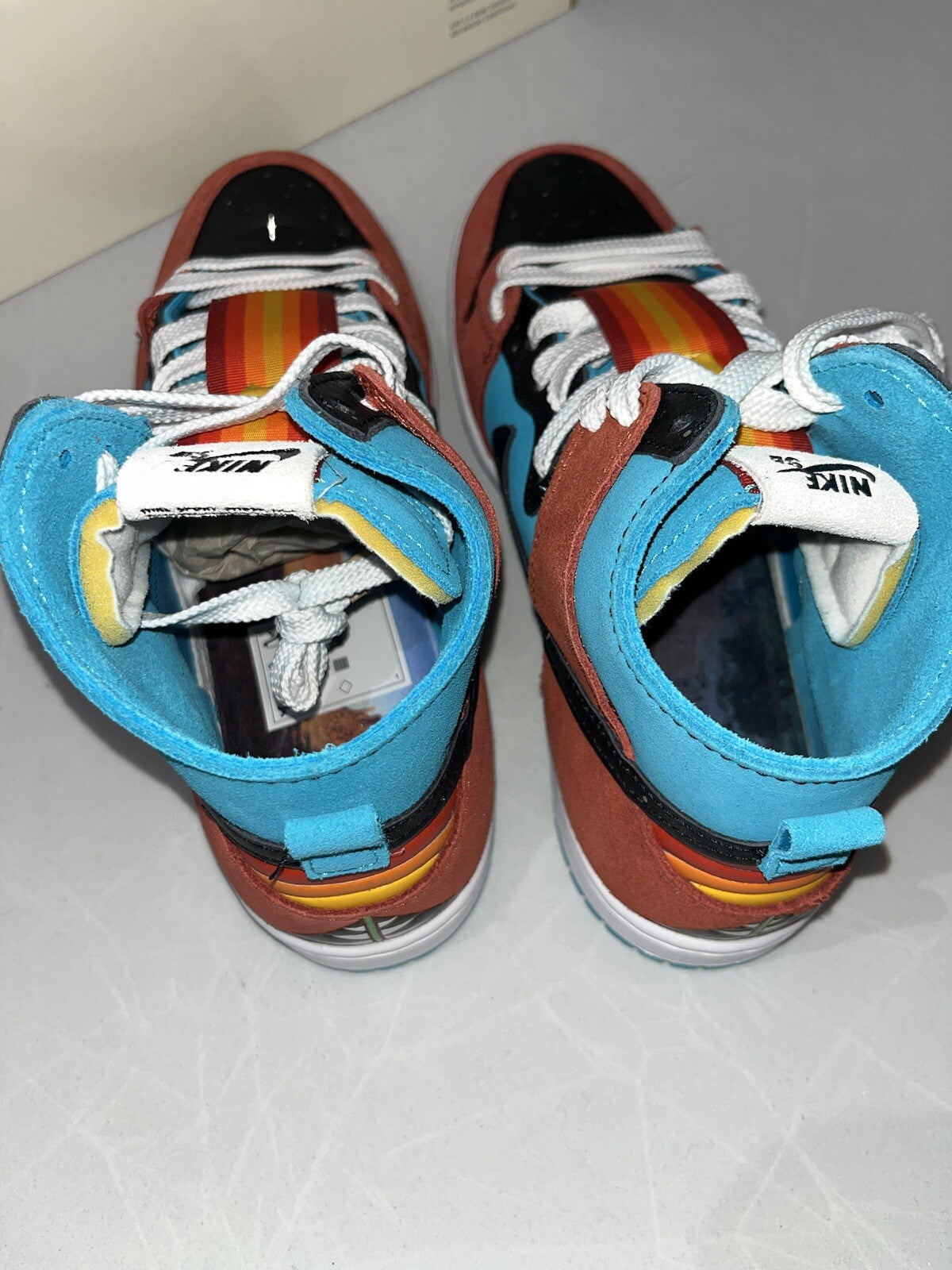 Nike SB Dunk Hi Decon QS DI’ORR GREENWOOD Skate Boarding Size 6.5 UK
