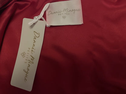 Dannii Minogue Petites Sleeveless Blazer Red Size 10 Petite 