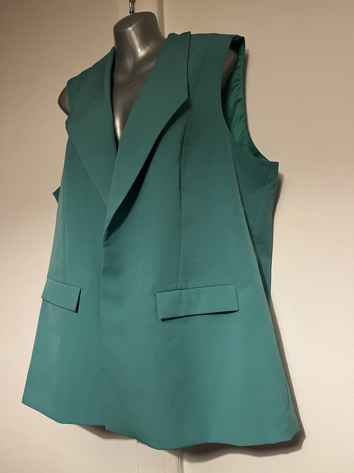 Dannii Minogue PetitesWaistcoat Green Size 20 Petite  