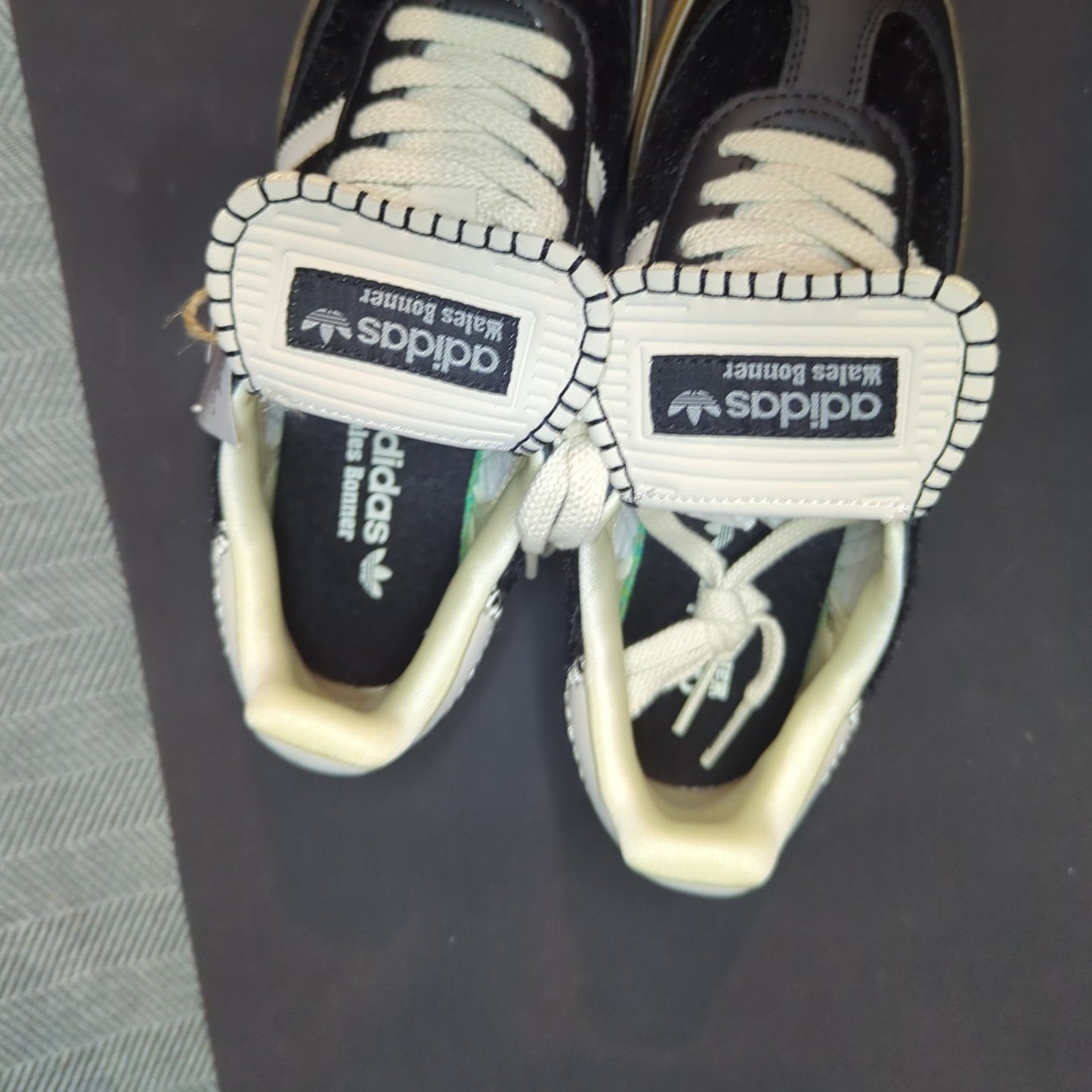 Size 8 adidas Wales Bonner x Samba Pony Black