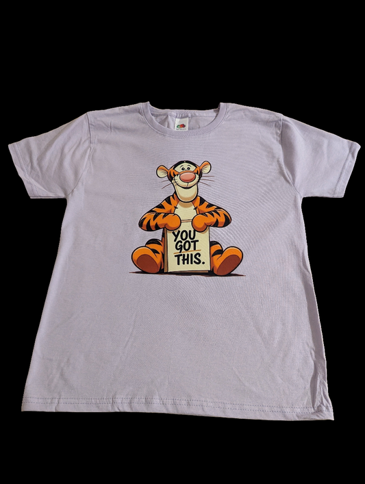 Tigger You Got This Custom Printed T Shirt