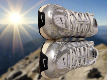 Nike P-6000 White) Black/Silver/Metallic Trainers