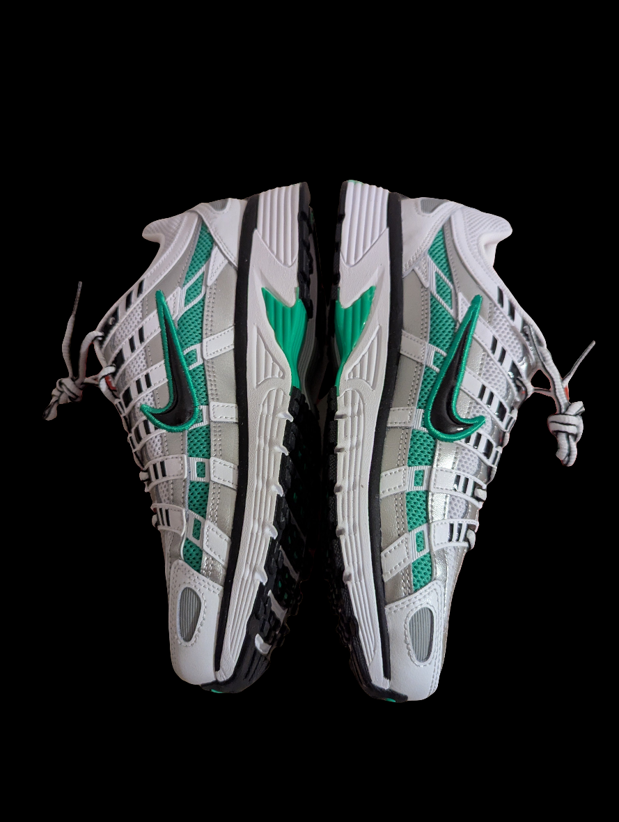 Nike P-6000 Green/Silver/Black Trainers