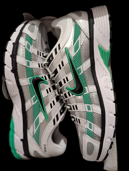 Nike P-6000 Green/Silver/Black Trainers