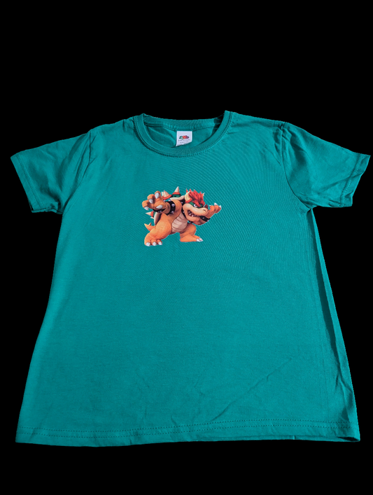 Bowser custom printed t shirt