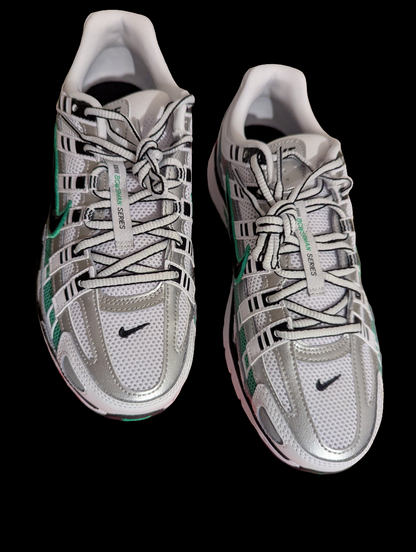 Nike P-6000 Green/Silver/Black Trainers