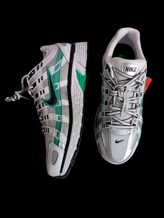 Nike P-6000 Green/Silver/Black Trainers