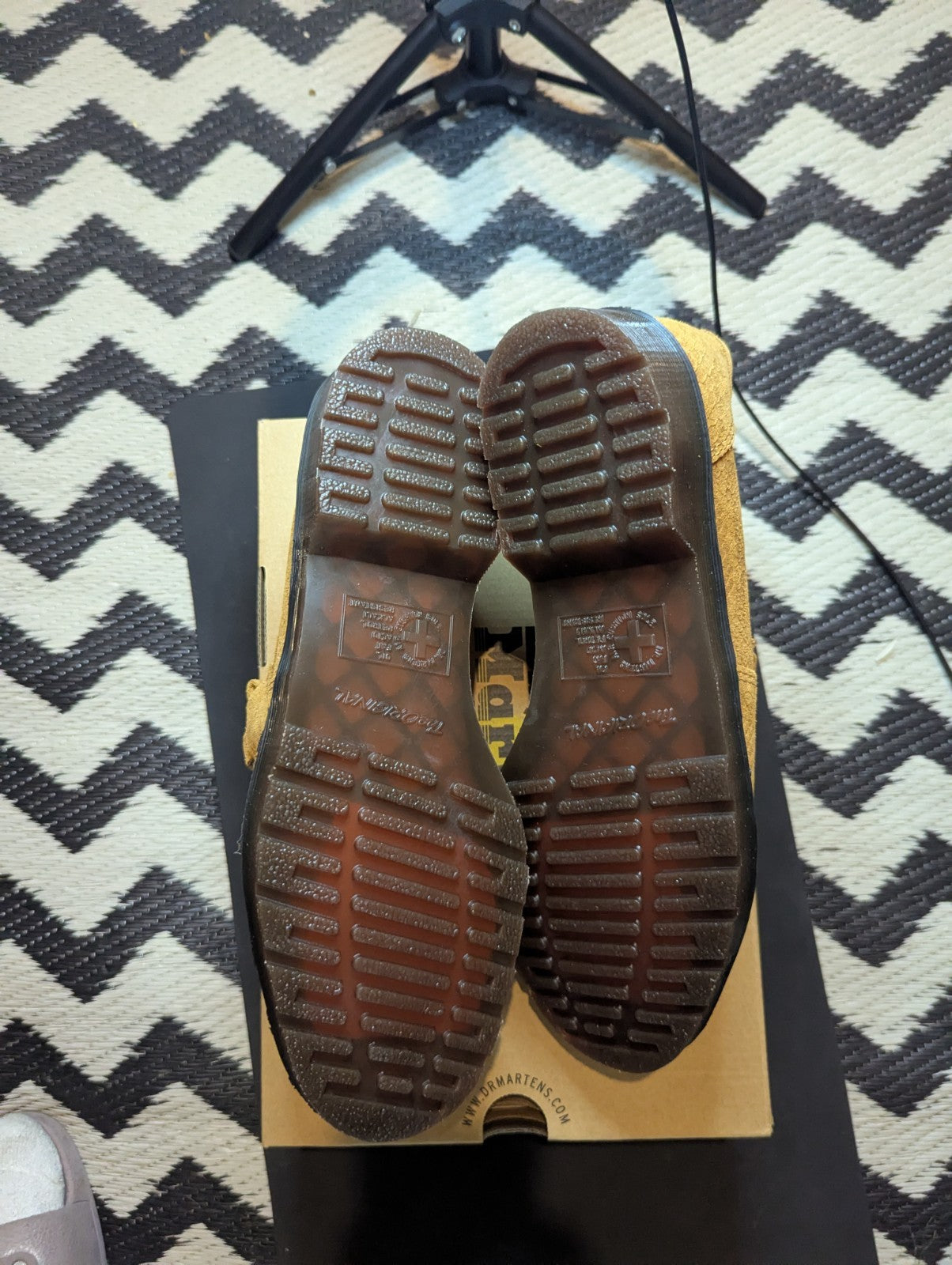 Dr. Martens adrian snaffle repello emboss suede  kiltie loafers MSRP £150