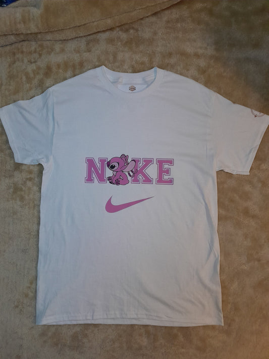Lilo Nike Pink printed tshirt