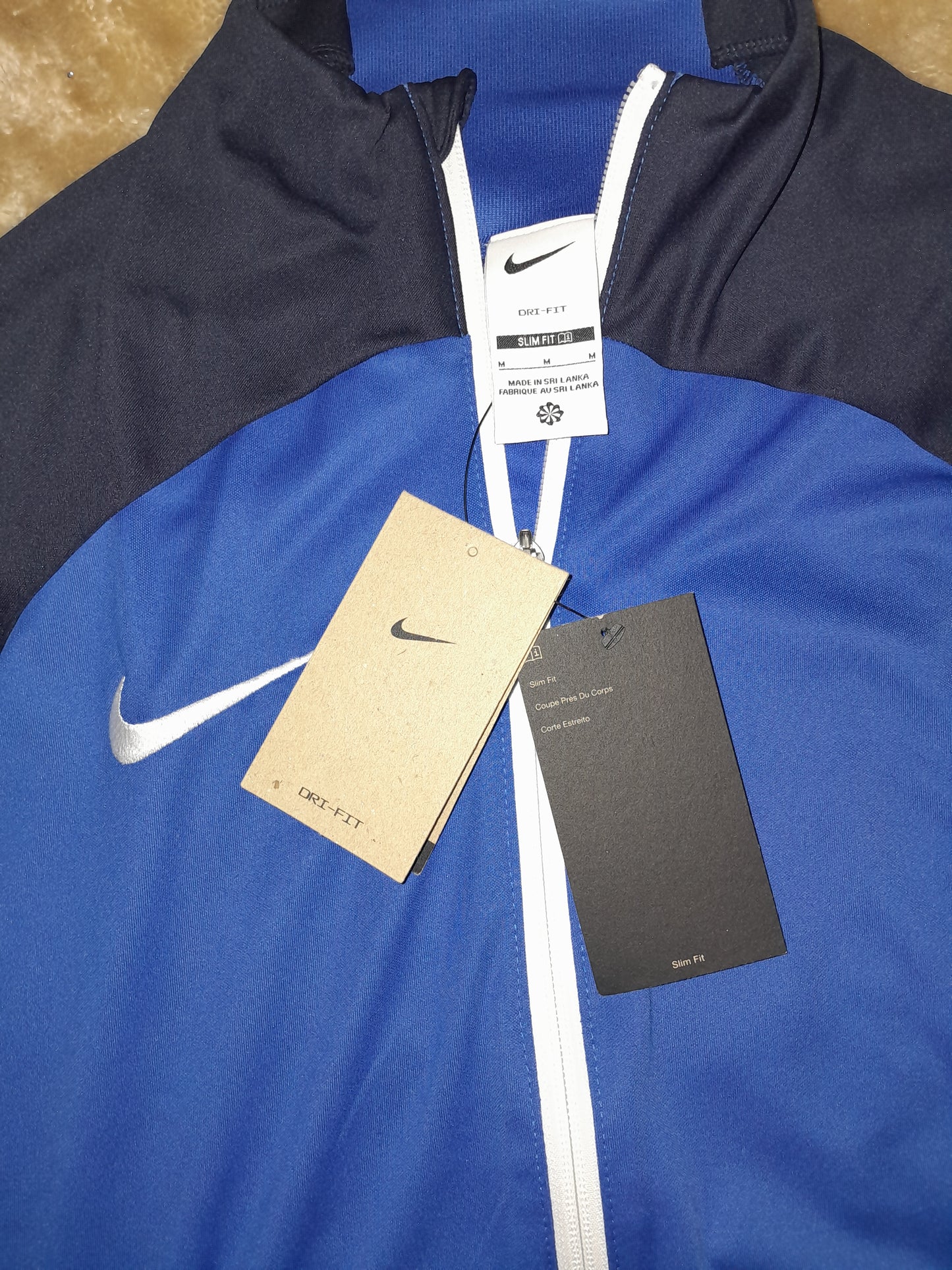 Nike slim fit louis vuitton printed full zip top